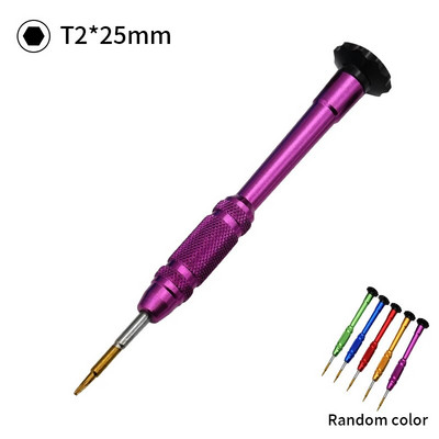 Mini odvijač T2/T4/T5/T6/Y/križni/prorezi/pet točaka za sat/iPhone/računalo/naočale DIY alat za popravak otvorenih mobilnih telefona