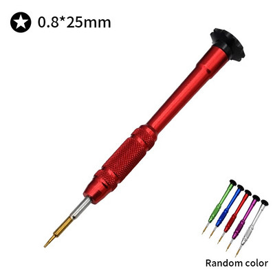 Mini odvijač T2/T4/T5/T6/Y/križni/prorezi/pet točaka za sat/iPhone/računalo/naočale DIY alat za popravak otvorenih mobilnih telefona