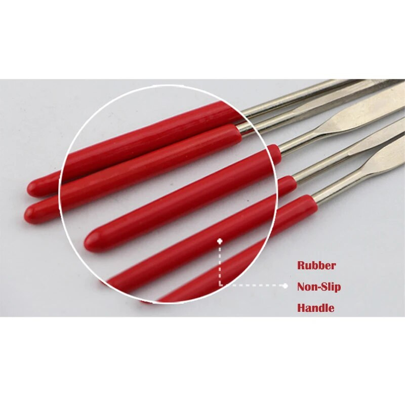 Precizni šmirgl papir Razne turpije Nož za oštrenje Set od 5 dijelova Alat za modele Pribor za skidanje rđe Izglačavanje