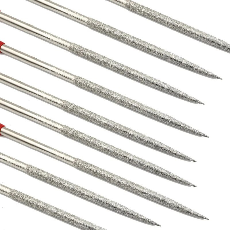 Precizni šmirgl papir Razne turpije Nož za oštrenje Set od 5 dijelova Alat za modele Pribor za skidanje rđe Izglačavanje