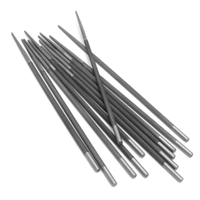 3 kom Okrugle turpije za motornu pilu Oštrilo za oštrenje lanaca za motornu pilu 4/4,8 mm Alat za brušenje za obradu drveta Ručni alati