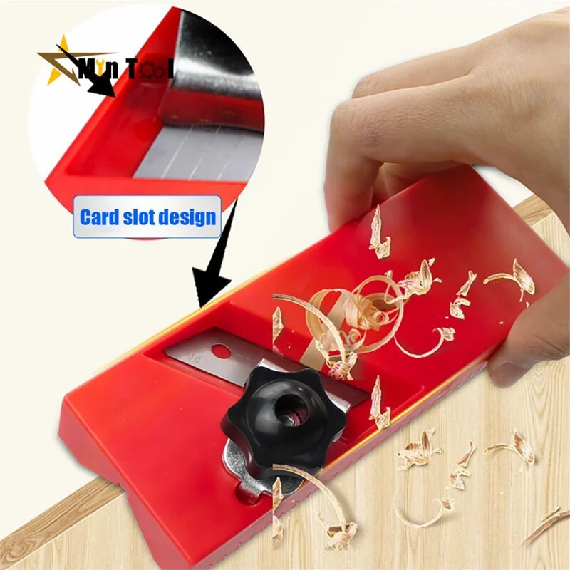 Blanja DIY Mini ručne blanje Obrezivanje gipsanih ploča Quick Edge Trimming Bit Bit Set Obrada drveta Ha ručna blanjalica Alat Dodaci