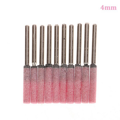 10 vnt grandininių pjūklų galandimo šlifavimo akmens dildė 4/4,8/5,5/6 mm grandininių pjūklų galandimo rinkinys poliravimo metalai grandininių pjūklų galandimo akmenys