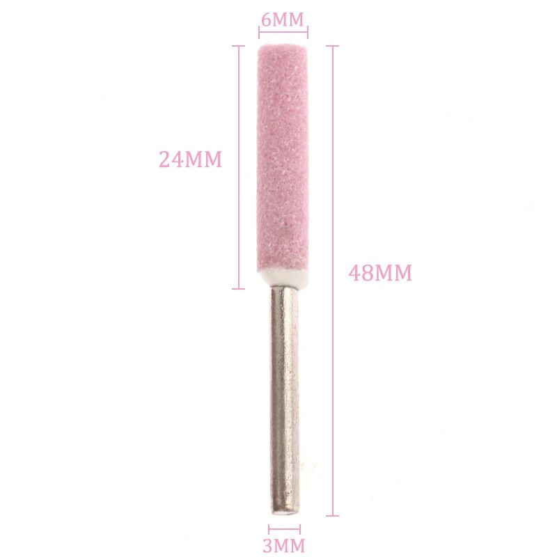 10 vnt grandininių pjūklų galandimo šlifavimo akmens dildė 4/4,8/5,5/6 mm grandininių pjūklų galandimo rinkinys poliravimo metalai grandininių pjūklų galandimo akmenys