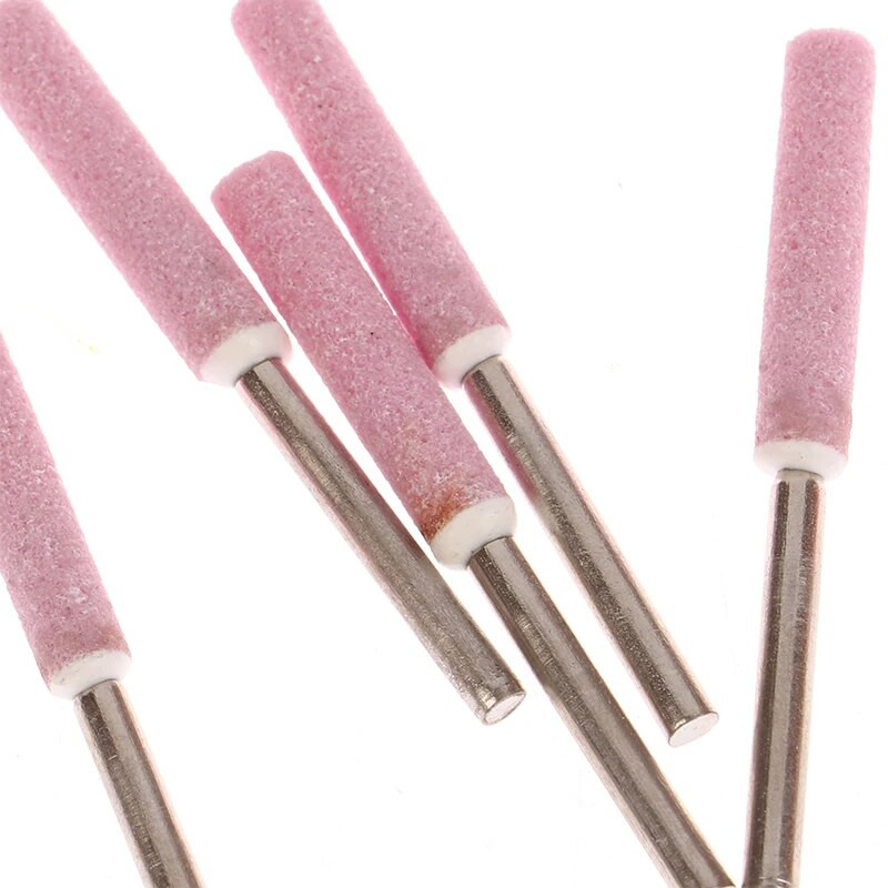 10 vnt grandininių pjūklų galandimo šlifavimo akmens dildė 4/4,8/5,5/6 mm grandininių pjūklų galandimo rinkinys poliravimo metalai grandininių pjūklų galandimo akmenys