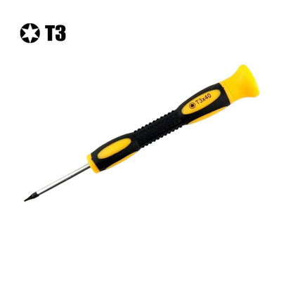 1db Torx csavarhúzó furattal T3 T4 T5 T7 csavarhúzó játékkonzol szétszedéséhez 360 PS3 PS4 fogantyú eltávolító szerszám kéziszerszámok