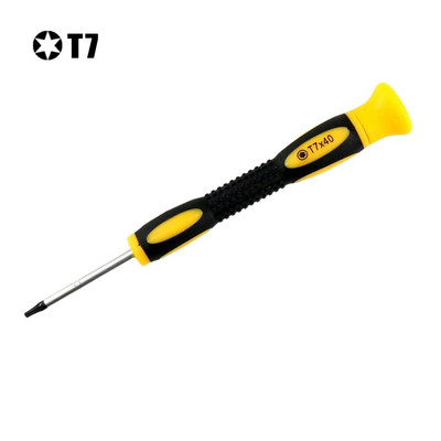 1db Torx csavarhúzó furattal T3 T4 T5 T7 csavarhúzó játékkonzol szétszedéséhez 360 PS3 PS4 fogantyú eltávolító szerszám kéziszerszámok