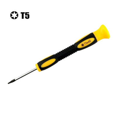 1db Torx csavarhúzó furattal T3 T4 T5 T7 csavarhúzó játékkonzol szétszedéséhez 360 PS3 PS4 fogantyú eltávolító szerszám kéziszerszámok