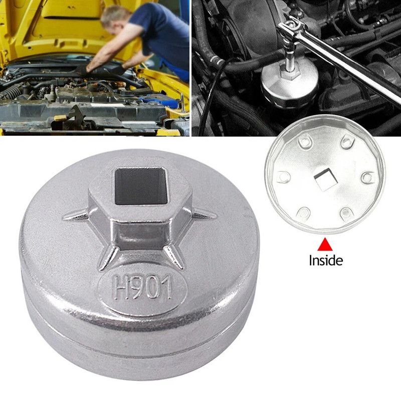 1PCS Ključ Auto Alat Drive 901 902 903 904 Cap Nasadni ključ Drive Alat za skidanje filtra ulja Strojni filtar ključ Ručni alat