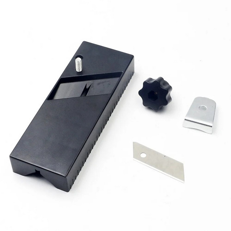 Medienos apdirbimo obliavimo staklės „pasidaryk pats“ Mini rankinės plokštumos gipso kartono plokščių apipjaustymas greito briaunų apipjaustymo antgalių rinkinys Medienos apdirbimo rankinio obliavimo įrankis