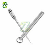 Nešiojami titano dantų krapštukai, metaliniai kišeniniai raktų pakabukai iš nerūdijančio plieno daugkartinio naudojimo dantų krapštukai dantų krapštukams