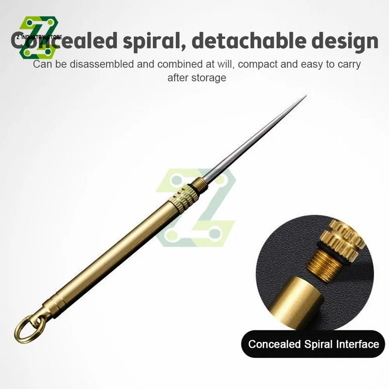 Nešiojami titano dantų krapštukai, metaliniai kišeniniai raktų pakabukai iš nerūdijančio plieno daugkartinio naudojimo dantų krapštukai dantų krapštukams