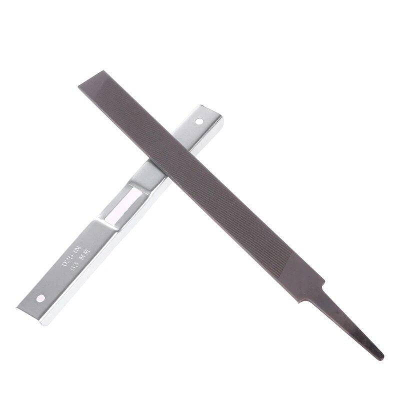 Motorna pila Mjerač dubine kosilice Čelična ravna turpija za oštrenje alata Vodič za testiranje