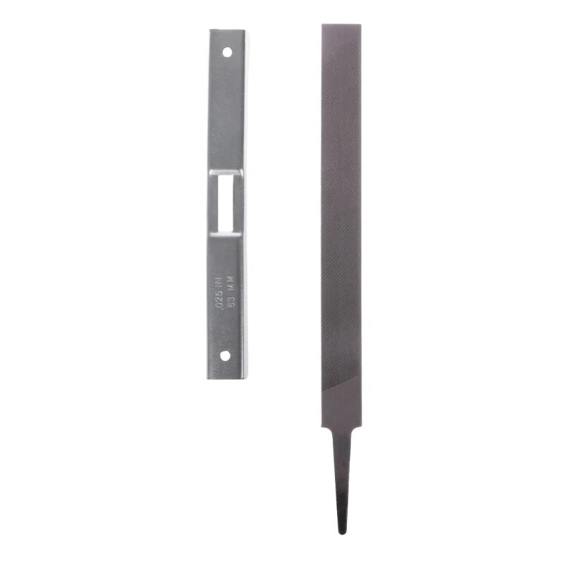 Motorna pila Mjerač dubine kosilice Čelična ravna turpija za oštrenje alata Vodič za testiranje