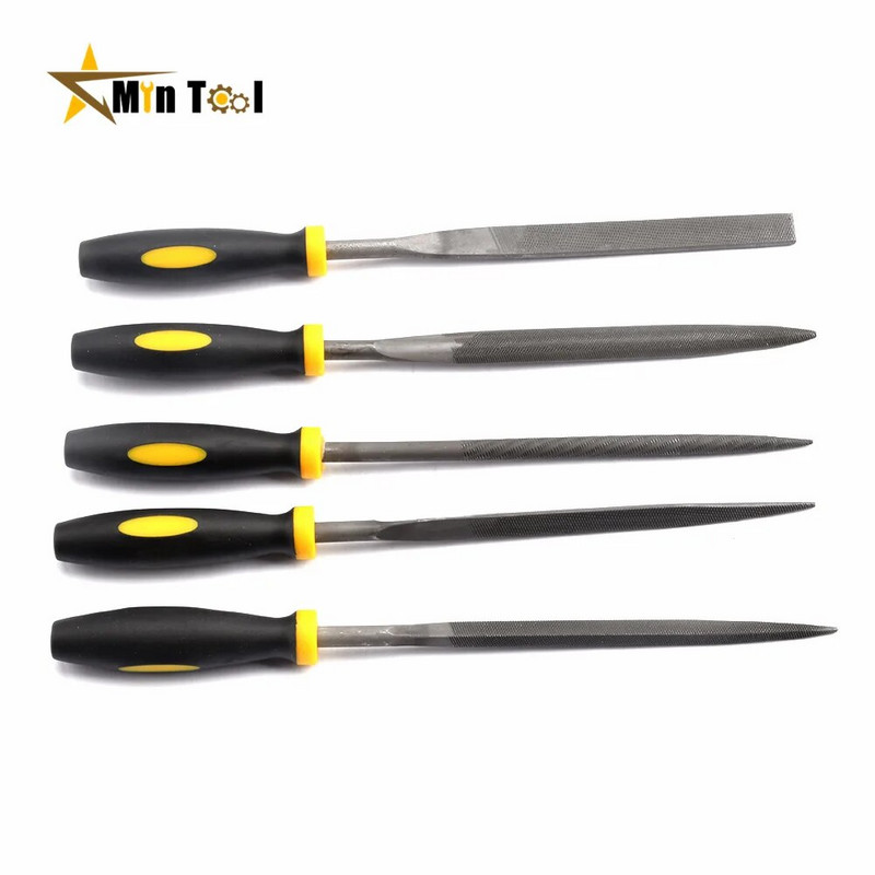 Set de pile cu ace pentru răpită din metal Instrumente de sculptură în lemn pentru pilerea cu ac de răpilă din oțel Instrument de mână pentru prelucrarea lemnului pentru unealtă manuală DIY