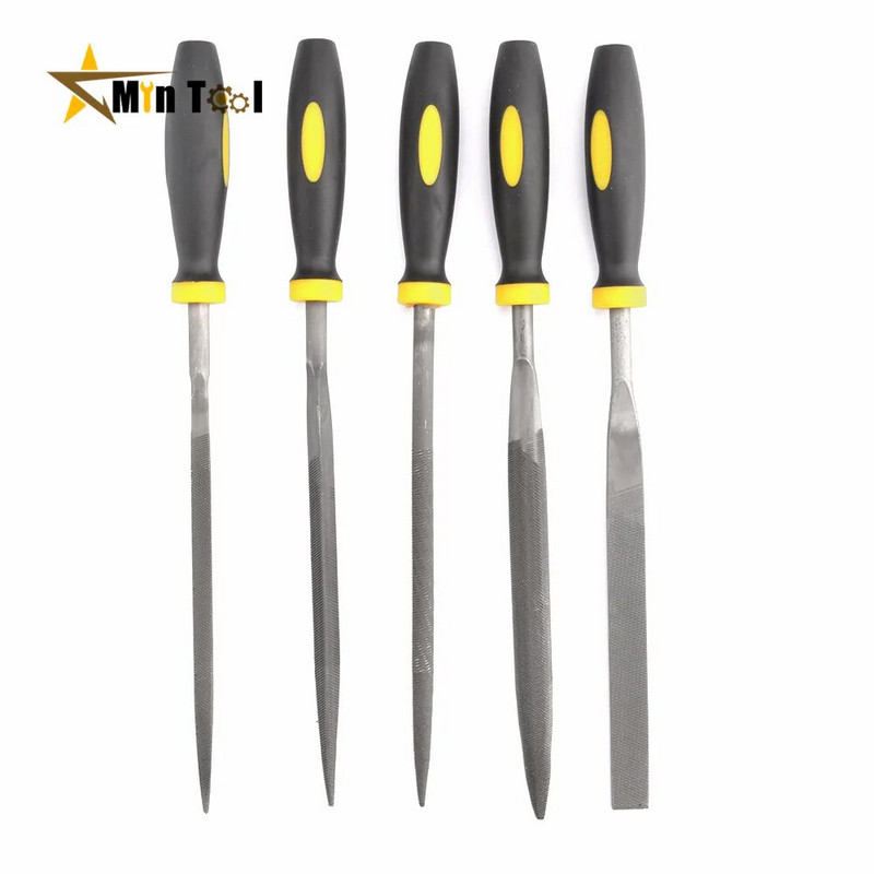 Set de pile cu ace pentru răpită din metal Instrumente de sculptură în lemn pentru pilerea cu ac de răpilă din oțel Instrument de mână pentru prelucrarea lemnului pentru unealtă manuală DIY