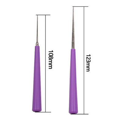 Deimantiniai perlamutriniai stiklo karoliukų slanksteliai Karoliukų formavimo skylės didinimo įrankiai Įrankiai antgalio iškalimo dildė „pasidaryk pats“ papuošalų įrankiai Priedai