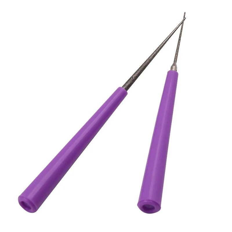 Deimantiniai perlamutriniai stiklo karoliukų slanksteliai Karoliukų formavimo skylės didinimo įrankiai Įrankiai antgalio iškalimo dildė „pasidaryk pats“ papuošalų įrankiai Priedai