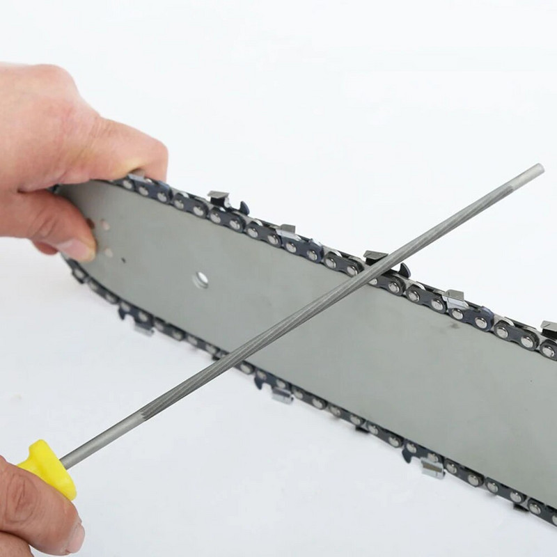 1kom Okrugle turpije za motornu pilu za oštrenje lanca Okrugli čelični oštrač Motorna pila Brušenje turpija za oštrenje motorne pile 4/4,8/5,5 mm