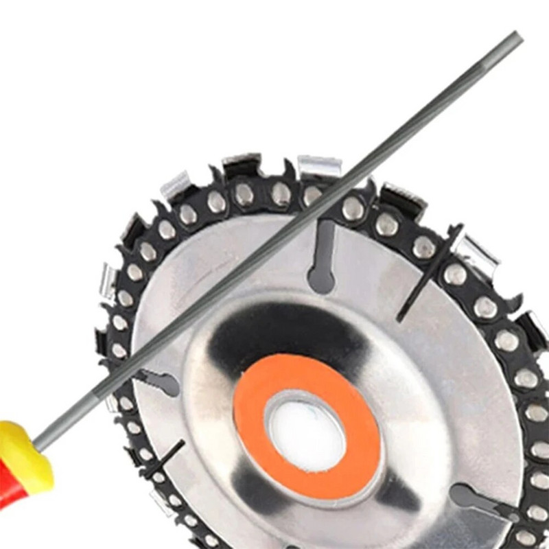 1kom Okrugle turpije za motornu pilu za oštrenje lanca Okrugli čelični oštrač Motorna pila Brušenje turpija za oštrenje motorne pile 4/4,8/5,5 mm