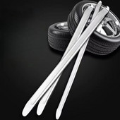 Ląstuvai lenktos padangos padangos svirtis plieno nuėmimo stiebo remonto įrankis, skirtas automobilių dviračių motociklų priežiūros priedams išmontuoti