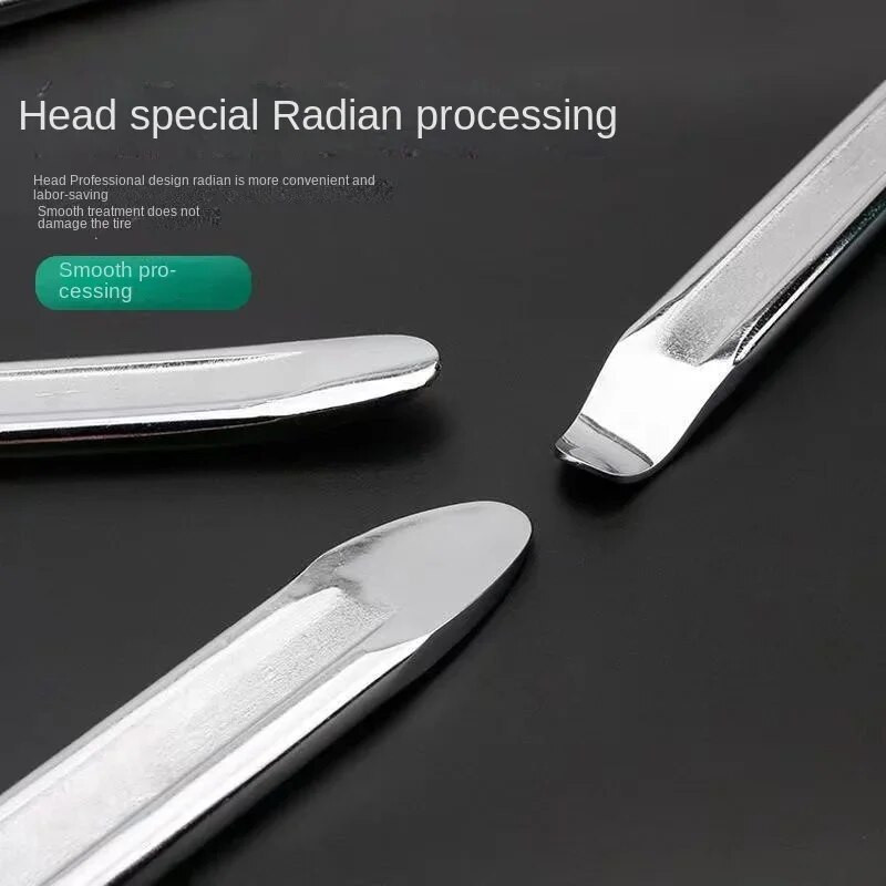 Ląstuvai lenktos padangos padangos svirtis plieno nuėmimo stiebo remonto įrankis, skirtas automobilių dviračių motociklų priežiūros priedams išmontuoti