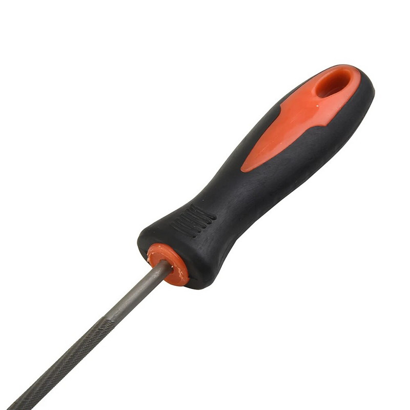 Izdržljive turpije Turpije za lančane pile 4/4,8/5,5 mm Turpije za lančane pile Motorna pila Plastična ručka Pribor za ručni alat za drvenu motornu pilu