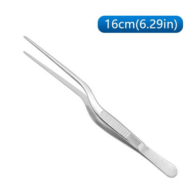 1 db csipesz atraumás csipesz szögletes bilincs rozsdamentes acél csipesz 14cm/16cm/20cm