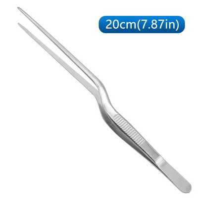 1 db csipesz atraumás csipesz szögletes bilincs rozsdamentes acél csipesz 14cm/16cm/20cm