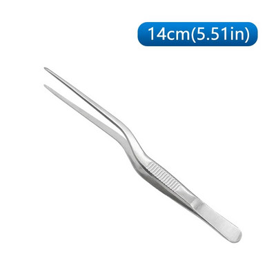 1 db csipesz atraumás csipesz szögletes bilincs rozsdamentes acél csipesz 14cm/16cm/20cm