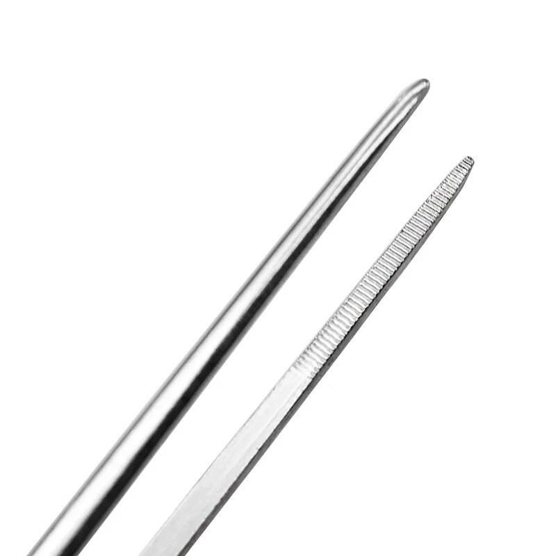 1PC Pensetă Atraumatică Clemă unghiulară Pensetă din oțel inoxidabil Instrument 14cm/16cm/20cm