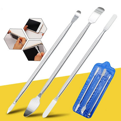 3PCS Repair Opening Pry Hand Tool Kit Set Blade Smart Phone Tablet PC Metal Spudger Disassemble For IPhone/IPad/Tablet Iphone
