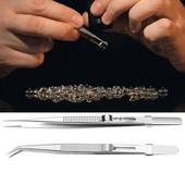 Precizna pinceta od nehrđajućeg čelika Protuklizna Čvrsta pinceta Dizajn klizne brave Podesiva pinceta za lemljenje elektronike