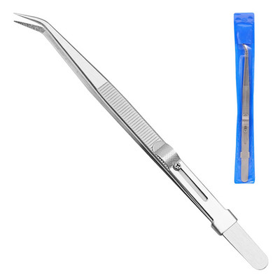 Precizna pinceta od nehrđajućeg čelika Protuklizna Čvrsta pinceta Dizajn klizne brave Podesiva pinceta za lemljenje elektronike