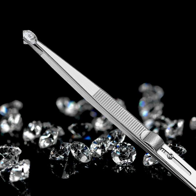 Precizna pinceta od nehrđajućeg čelika Protuklizna Čvrsta pinceta Dizajn klizne brave Podesiva pinceta za lemljenje elektronike