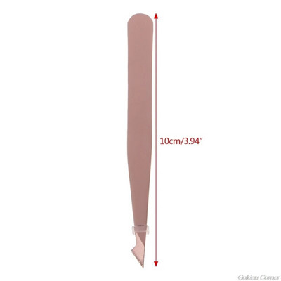 Επαγγελματικό ανοξείδωτο ατσάλι με κεκλιμένη άκρη αποτρίχωσης τσιμπιδάκι φρυδιών μακιγιάζ Χρήσιμο εργαλείο χειρός J26 19 Dropship