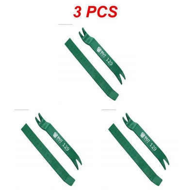 1–5 vnt. automatinių durų apkabos plokštės apdailos nuėmimo įrankiai Dviejų dalių rinkinys išmontavimo peiliai Filė išsišakojimas plastiko remonto įrankiai