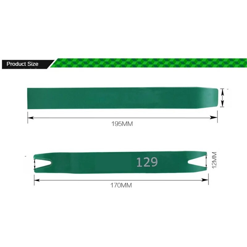 1–5 vnt. automatinių durų apkabos plokštės apdailos nuėmimo įrankiai Dviejų dalių rinkinys išmontavimo peiliai Filė išsišakojimas plastiko remonto įrankiai