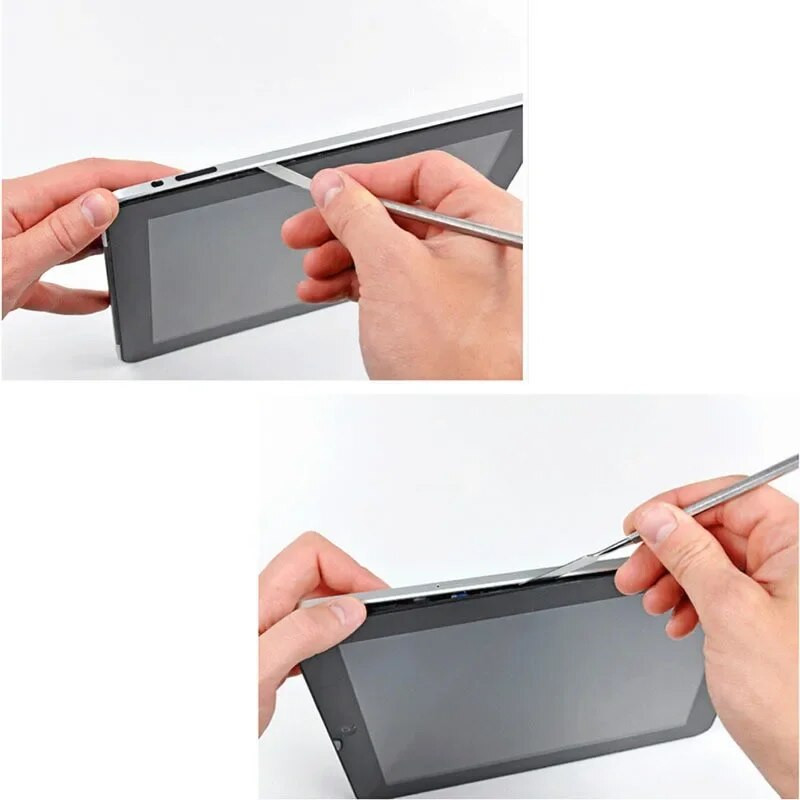 Universalus telefono taisymo įrankių rinkinys, išmontavimo peiliai, lenkimo atidarymo įrankis, metalinis laužtuvo išmontavimo rinkinys Telefono mentelės rankinių įrankių rinkinys