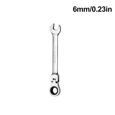6,7,8,9,10,11,mm Kombinirani ključ s čegrtaljkom Ključevi zupčanika Prsten ručka alata Krom-vanadij Alat za popravak automobila