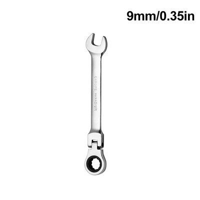 6,7,8,9,10,11,mm Kombinirani ključ s čegrtaljkom Ključevi zupčanika Prsten ručka alata Krom-vanadij Alat za popravak automobila