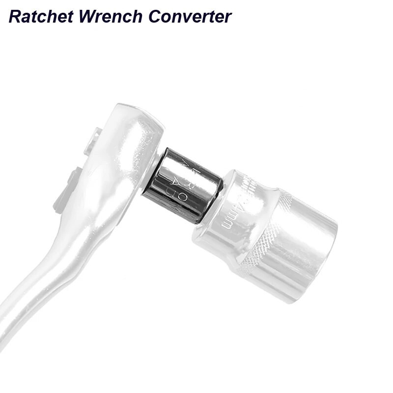 Ütésütköző aljzat adapter konverter szűkítő hüvely csukló elektromos csavarkulcs racsnis villás kulcs 1/2 3/8 1/4 autójavító szerszám