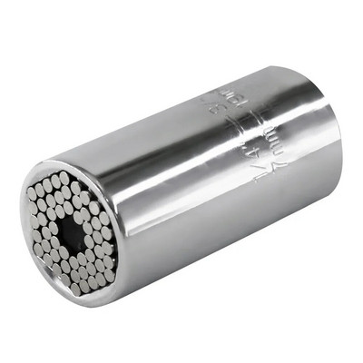 Moment ključ Glava Set Nasadni rukavac 7-19 mm Električna bušilica Čegrtaljka Čahura Viljuškasti ključ Magic Grip Višestruki ručni alati