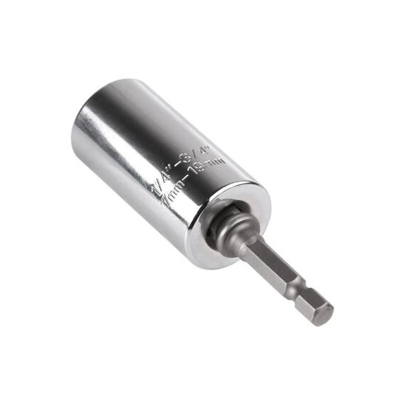 Univerzális nyomatékkulcs-fejkészlet foglalat hüvely 7-19 mm-es elektromos fúró racsnis persely-kulcs Kulcs Magic Grip Multi kéziszerszámok