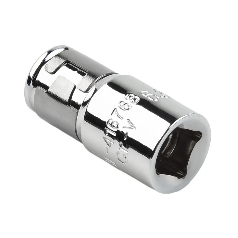 Unitate pătrată de 1/4" la 1/4" cu tijă hexagonală Convertor de biți pentru șurubelniță cu eliberare rapidă Instrument adaptor de conversie a prizei de impact