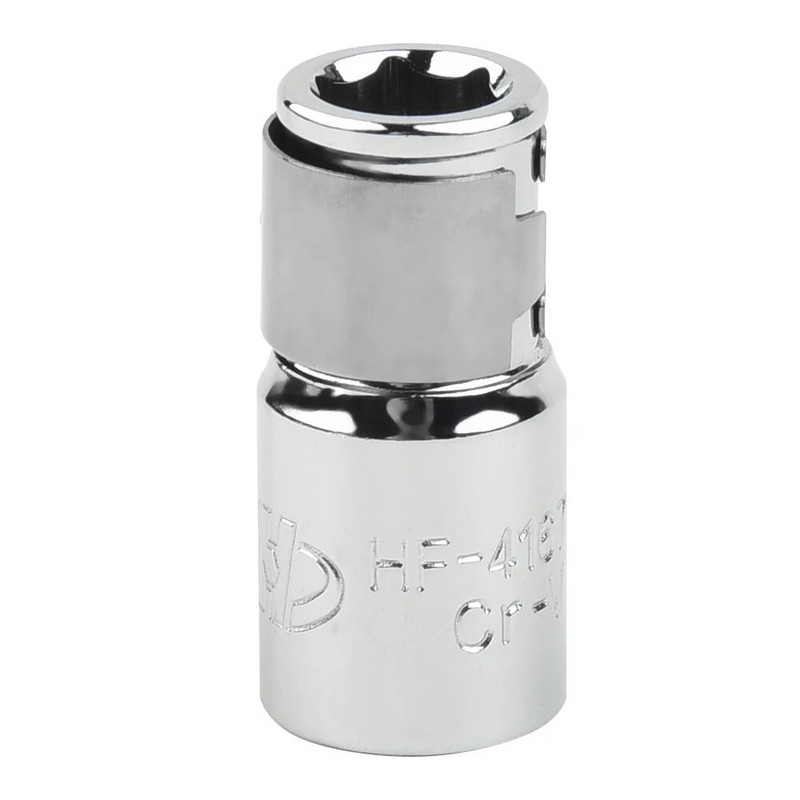 Unitate pătrată de 1/4" la 1/4" cu tijă hexagonală Convertor de biți pentru șurubelniță cu eliberare rapidă Instrument adaptor de conversie a prizei de impact