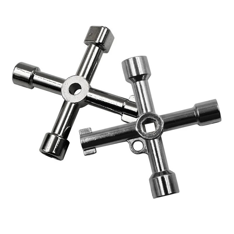 4 Ways Phillips Wrench Mini univerzális belső háromszögű többfunkciós kis keresztkulcsos csavarkulcs javítási kéziszerszámok autólifthez