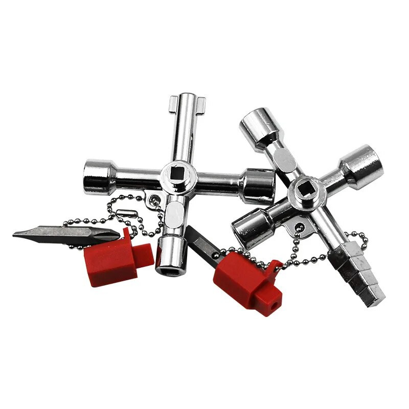 4 Ways Phillips Wrench Mini univerzális belső háromszögű többfunkciós kis keresztkulcsos csavarkulcs javítási kéziszerszámok autólifthez