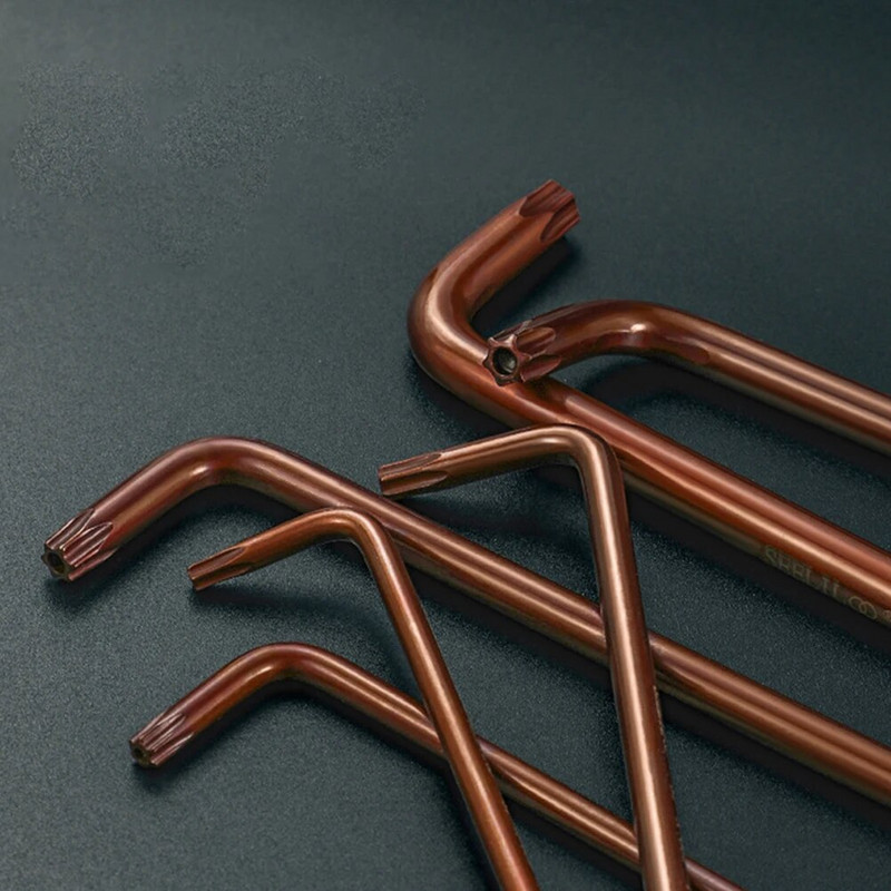 1 kom Torx šesterokutni ključ odvijač Ključ Bit dvostrani dvosmjerni Torx odvijač Ključ ključ Alat T10 T15 T20 T25 T27 T30 T40 T45
