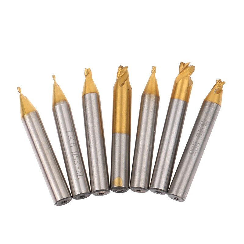 1 vnt 6 mm kotelis, padengtas Ti-dengtas HSS vertikalių raktų staklių pjaustytuvai, durų automobilio raktų pjaustytuvai, dalių raktų gamintojas Šaltkalvio įrankiai 1.0-5.0